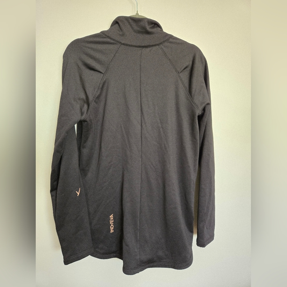Black Quarter-Zip Pullover - image 6